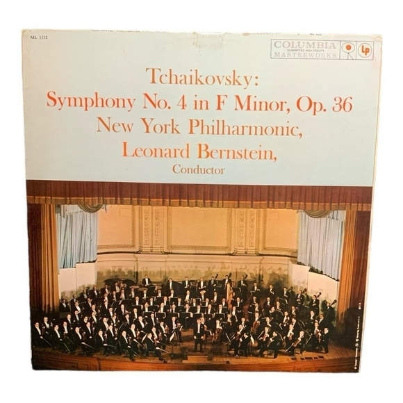 LP Pyotr Ilyich Tchaikovsky: New York Philharmonic - Symphony No. 4 In F Minor - Picture 1 of 2
